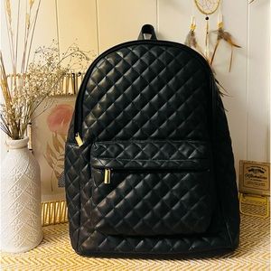 Mossimo leather backpack bag
